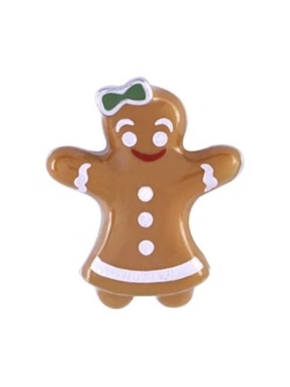 Origami Owl gingerbread girl charm